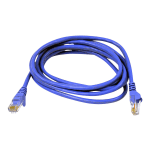 Belkin High Performance - Patch cable - RJ-45 (M) to RJ-45 (M) - 5.9 in - UTP - CAT 6 - molded, snagless - blue - for Omniview SMB 1x16, SMB 1x8; OmniView SMB CAT5 KVM Switch