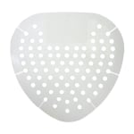 Fresh Products 30-Day Vinyl Urinal Screens, 7-1/4in, White, Case Of 72 Screens