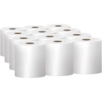 Scott Hardwound 1-Ply Paper Towels, 60% Recycled, 1000ft Per Roll, Pack Of 12 Rolls