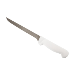 Hoffman Semi-Stiff Fillet Chef Knives, 8in, White, Set Of 36