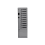 Bretford TechGuard Connect - Cabinet unit (charge only) - for 10 notebooks/tablets/cellular phones - lockable - steel - platinum