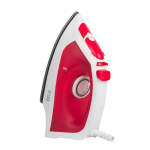 Commercial Care 1200W Steam Iron, 9-11/16in x 4-11/16in, Red