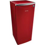 Danby 11 cu.ft. Contemporary Classic Apartment Size Refrigerator - 11 ftÃ‚Â³ - Reversible - 11 ftÃ‚Â³ Net Refrigerator Capacity - Red - Metal - Freestanding - LED Light