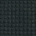 M+A Matting WaterHog Squares Classic Floor Mat, 3ft x 5ft, Charcoal