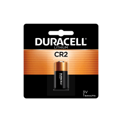 Duracell Photo 3-Volt Lithium CR2 Battery, Pack of 1