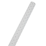 JAM Paper Wrapping Paper, Glitter Dots, 25 Sq Ft, White & Silver