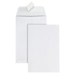 Office Depot Brand  6in x 9in Catalog Envelopes, Clean Seal, 30% Recycled, White, Box Of 125