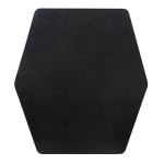 ES Robbins Game Zone PVC Chair Mat, 42in x 46in, Black