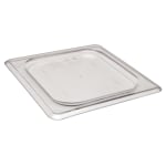 Cambro Camwear 1/6 Flat Food Pan Lids, Clear, Set Of 6 Lids