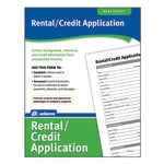 Adams Rental/Credit Application