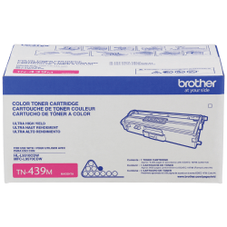 Brother TN-439 Extra-High-Yield Magenta Toner Cartridge, TN-439M