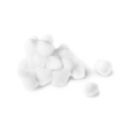 Medline Non-Sterile Cotton Balls, Large, 1 1/4in, Bag Of 1,000, Case Of 2 Bags