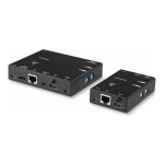 StarTech.com HDMI over IP Extender with Video Compression - HDMI over CAT6 Extender - 1080p - Broadcast your HDMI signal to multiple locations throughout your site using your existing network infrastructure