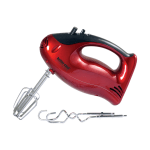 Better Chef  5-Speed Turbo Mixer, Red