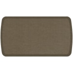 GelPro Elite Vintage Leather Comfort Floor Mat, 20in x 36in, Mushroom