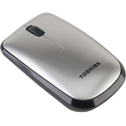 Toshiba W30 - Mouse - right and left-handed - optical - 3 buttons - wireless - 2.4 GHz - USB wireless receiver - gold - for Dynabook Toshiba Portege X20, X30; Toshiba Tecra A40, A50, C40, C50, X40, Z50; Tecra Z40