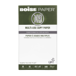 Boise X-9 Multi-Use Printer & Copy Paper, 1 Ream, White, Legal (8.5in x 14in), 500 Sheets Per Ream, 20 Lb, 92 Brightness