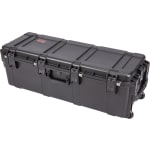 SKB Cases iSeries Large Protective Case With Cubed Foam And Wheels, 40in x 13-1/2in x 12-3/8in, Black