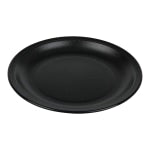 Cambro Camwear Round Dinnerware Plates, 5-1/2in, Black, Set Of 48 Plates