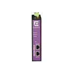 Extreme Networks ExtremeSwitching Industrial Power Over Ethernet (PoE) Injector - PoE injector (DIN rail mountable) - DC 24 V - 75 Watt - output connectors: 1