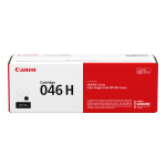 Canon 046H Black High Yield Toner Cartridge, 1254C001