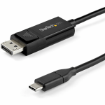 StarTech.com 3ft (1m) USB C to DisplayPort 1.4 Cable 8K 60Hz/4K - Reversible DP to USB-C or USB-C to DP Video Adapter Cable HBR3/HDR/DSC