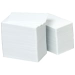 Zebra Premier Plus PVC Cards, 2.12in x 3.38in, White, Pack Of 100