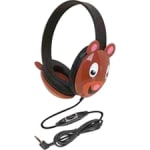 Califone Listening First Kids Stereo Headphones with Bear Design