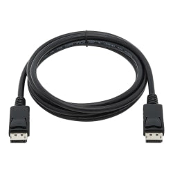 Tripp Lite Safe-IT DisplayPort Cable Antibacterial Latching Connectors, 6ft