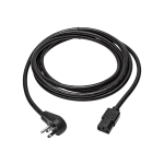 Eaton Tripp Lite Series Computer Power Cord, Right-Angle NEMA 5-15P to C13 - Heavy-Duty, 15A, 125V, 14 AWG, 12 ft. (3.66 m), Black - Power cable - NEMA 5-15P right-angled to power IEC 60320 C13 - 125 V - 15 A - 12 ft - black - North America