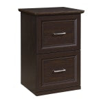 Office Star Jefferson 16inD Vertical File Cabinet With Lockdowel Fastening System, Espresso