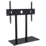 Mount-It! MI-846 Tabletop TV Stand For TVs Up To 60in, 31inH x 24inW x 11inD, Black