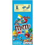 M&Ms Milk Chocolate Mini Tubes, 1.08 Oz, Box Of 24 Tubes