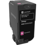 Lexmark Original Toner Cartridge - Laser - High Yield - 16000 Pages - Magenta