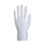 Daxwell Vinyl Powder Gloves, Small, Clear, 10 Gloves Per Pack, Box Of 10 Packs