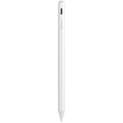 ALOGIC iPad Stylus Pen - 1 Pack - Capacitive Touchscreen Type Supported - Active - Replaceable Stylus Tip - White - Tablet Device Supported