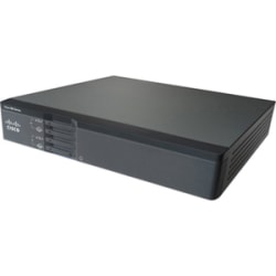 Cisco 867VAE Integrated Service Router - DSL - 5 Ports - 4 RJ-45 Port(s) - Management Port - 256 MB - Fast Ethernet - ADSL - 1U - Rack-mountable - 1 Year