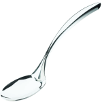 Hoffman Browne Serving Spoons, 13in, Mirror Finish Silver, Pack Of 48 Spoons