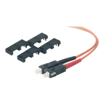 Belkin - Patch cable - SC/PC multi-mode (M) to SC/PC multi-mode (M) - 5 m - fiber optic - 62.5 / 125 micron - OM1 - orange