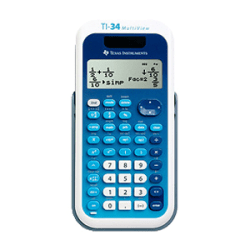 Texas Instruments TI-34 EZ Spot Handheld Calculator Teacher Kit, Set Of 10