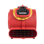 Sanitaire SC6057A DRY TIME Commercial Air Mover Blower With Wheels, 19in x 17in x 15-1/2in, Red