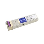 AddOn - SFP (mini-GBIC) transceiver module (equivalent to: Ciena NTK591MH) - GigE - 1000Base-CWDM - LC single-mode - 1490 nm - TAA Compliant - for Nortel Optical Multiservice Edge 6500