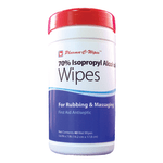 Pharma-C-Wipes 70% Isopropyl Alcohol Wipes, 5-1/2in x 7in, Canister Of 40 Wipes