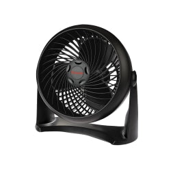 Honeywell HT-900 3-Speed Turbo Table Air Circulator Fan, 6in x 11in x 11in, Black