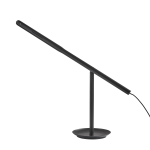 Adesso ADS360 Gravity LED Desk Lamp, 26-1/2inH, Black Ash