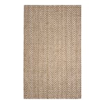 Anji Mountain Sandscape Jute Rug, 2-1/2ft x 8ft, Multicolor