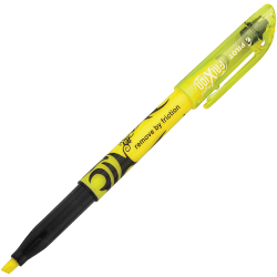 Pilot FriXion Light Erasable Highlighters, Fluorescent Yellow, Pack Of 12