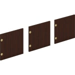 HON Mod HLPLDR48LM Door - 48in - Finish: Traditional Mahogany