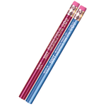 Musgrave Pencil Co. Inc. TOT Big Dipper Jumbo Pencils, Medium Point, No. 2, Assorted Colors, 12 Pencils Per Pack, Set Of 3 Packs