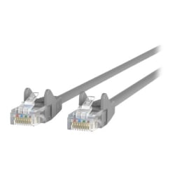 Belkin - Patch cable - RJ-45 (M) to RJ-45 (M) - 3 ft - STP - CAT 5e - gray - for Omniview SMB 1x16, SMB 1x8; OmniView IP 5000HQ; OmniView SMB CAT5 KVM Switch